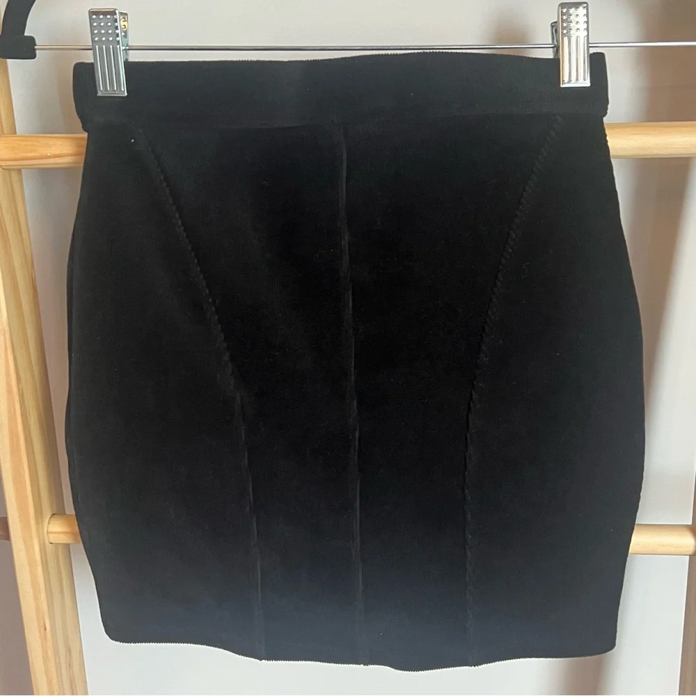 Micro Corduroy Winter Break Mini Skirt